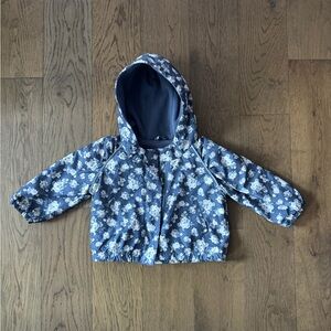 Baby Gap 18-24 Charming Floral Kids jacket Raincoat